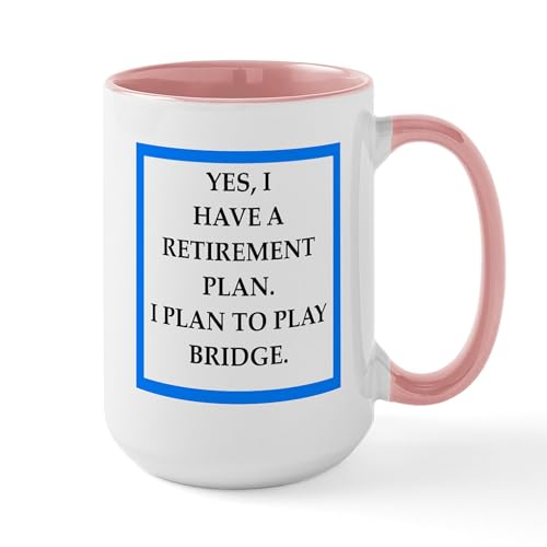 White/Pink Inside - Bridge Mugs