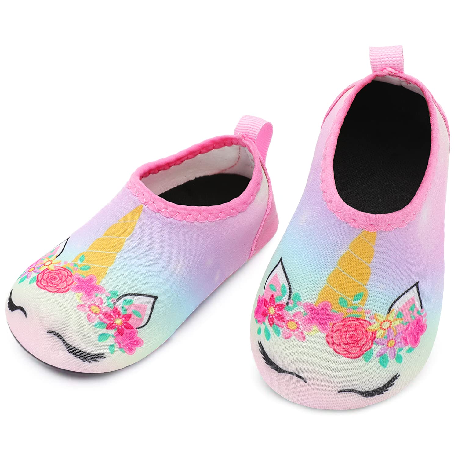 Storeofbaby Baby Boys Girls Quick Dry Water Shoes - Infant Barefoot Aqua Socks for Swim, Beach, Pool, and Outdoor Adventures