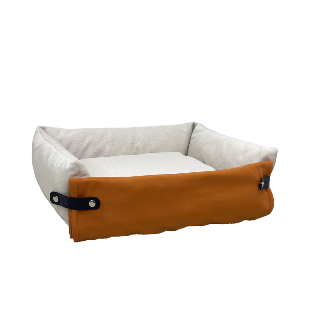 Premium Nova Pet Bed - Ultra Soft & Washable Dog & Cat Bed for Comfortable Sleep - Perfect for Home, Crate & Travel Use