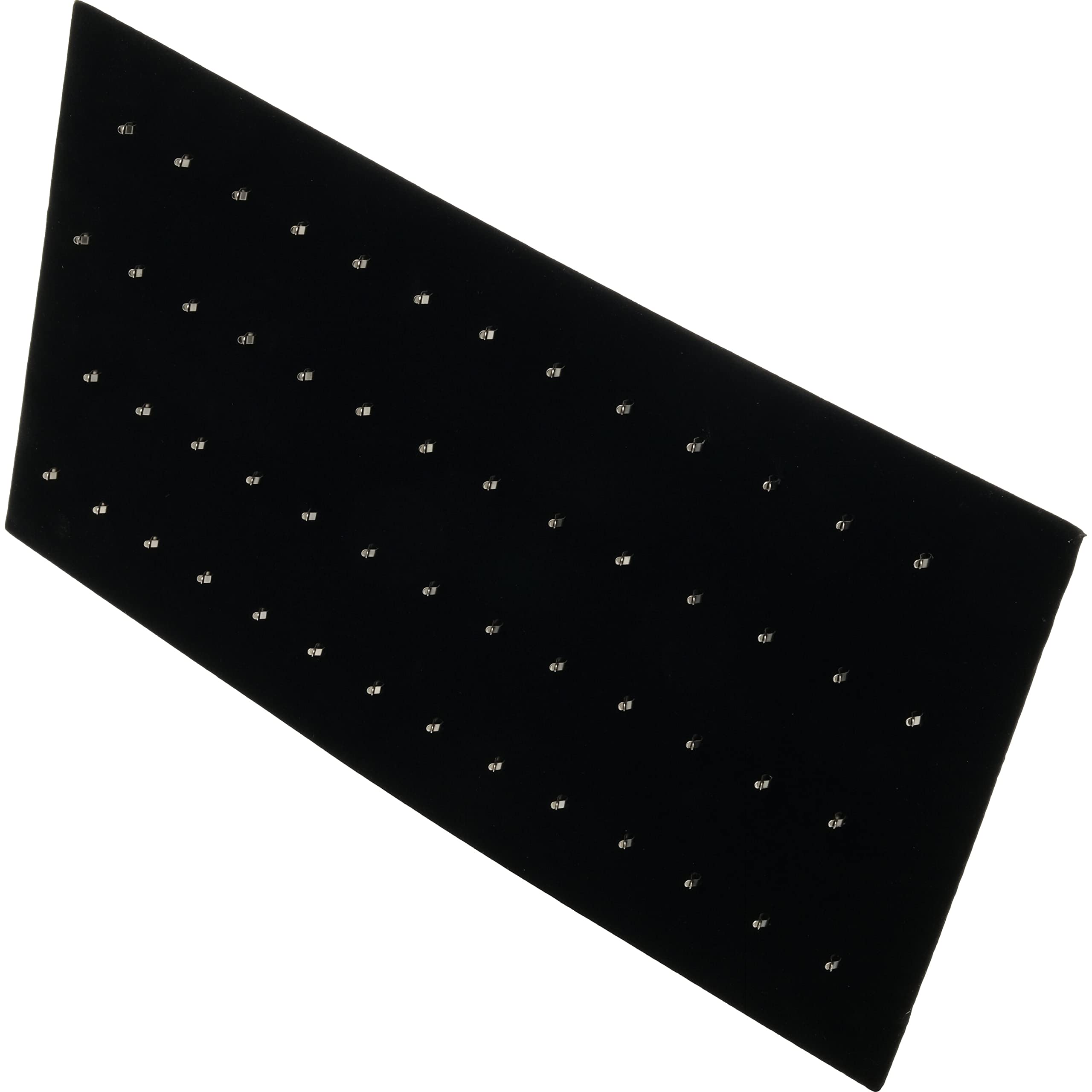 FindingKing Black Velvet Jewelry Display Easel - Premium Necklace Ring Earring Showcase Stand for Retail Store, Boutique & Trade Shows