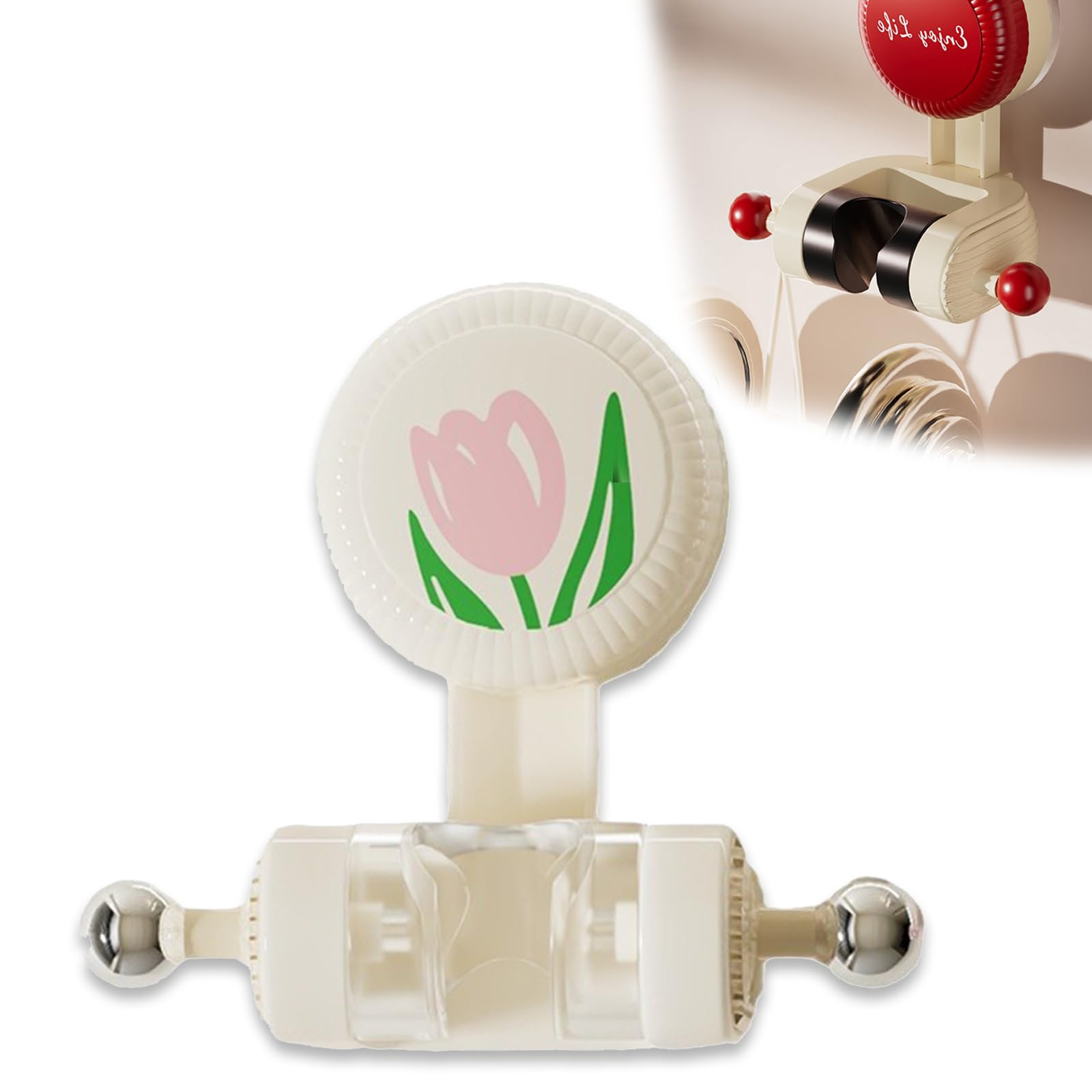 Adjustable Suction Cup Shower Head Holder - No Drill Wall Mount for Handheld Shower Wand, Strong Suction Bathroom Accessory (White) - Perfect for Small Spaces, Rentals & Travel Use
