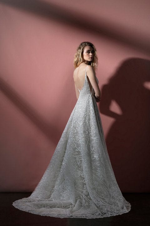 Hayley Paige Wilma Blush Wedding Dress Size 10 - Perfect for Bridal Showers, Ceremonies & Formal Events