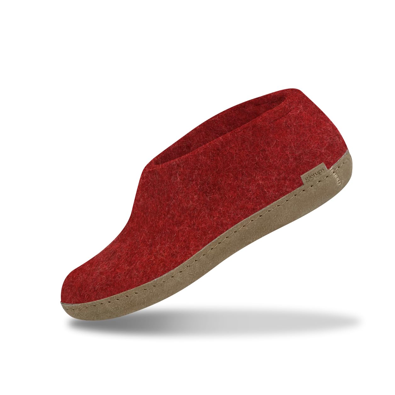 Glerups Genuine Leather Wool Shoes - Comfortable & Stylish Indoor/Outdoor Slippers for Men and Women - Perfect for Home, Office, and Relaxation