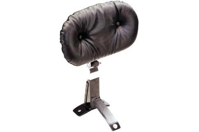 2008-2021 Mustang FL Touring Driver Backrest Kit - Compatible with Harley Davidson Motorcycles - Black - Perfect for Long Rides & Comfortable Cruising