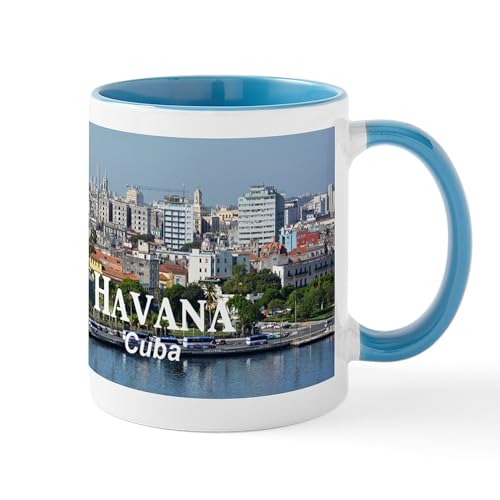 White/Blue Inside - Havana (Cuba) Mug