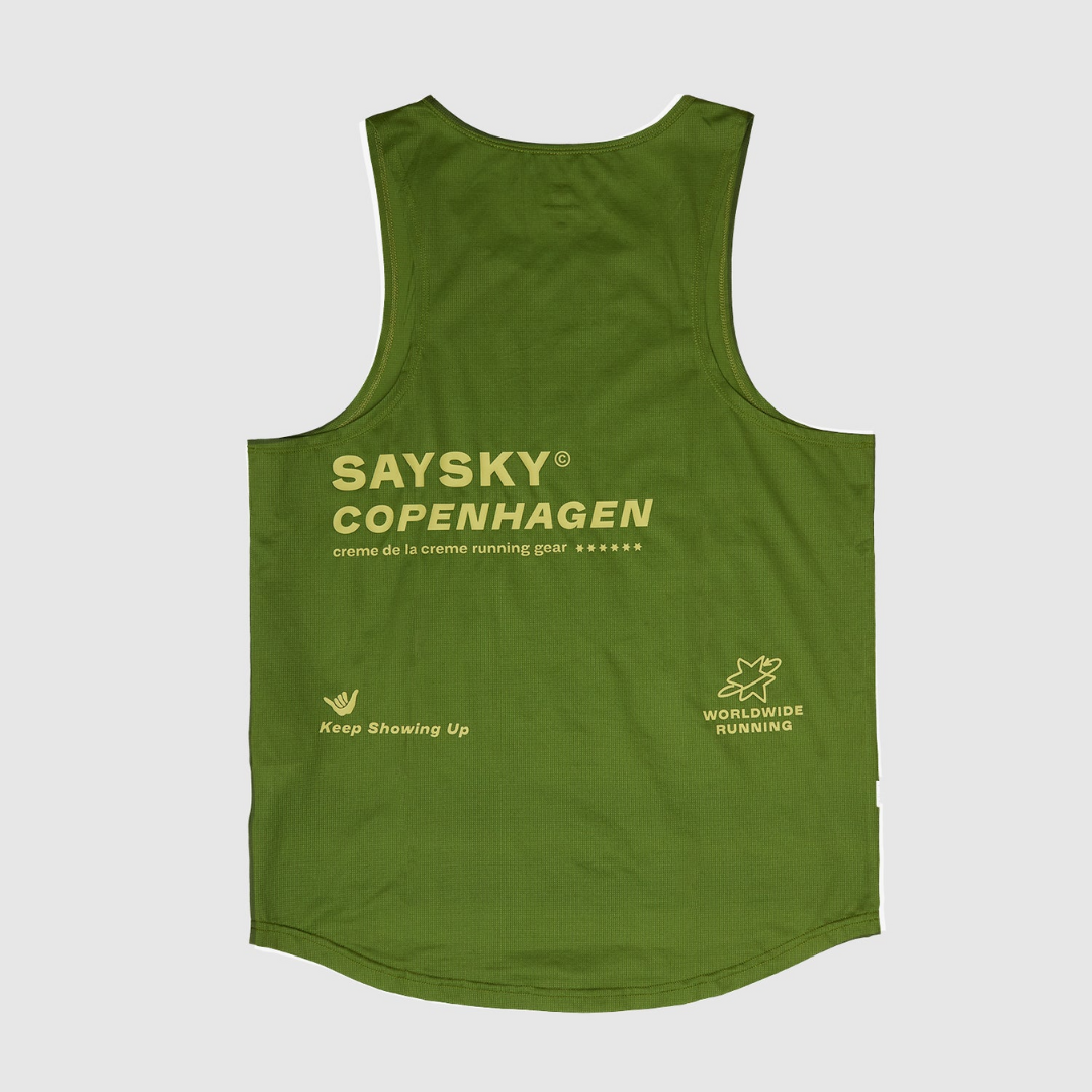 SAYSKY Men's Statement Combat Singlet - Breathable Workout Tank Top for MMA, Wrestling & Gym Training - Perfect for Intense Workouts & Athletic Performance
