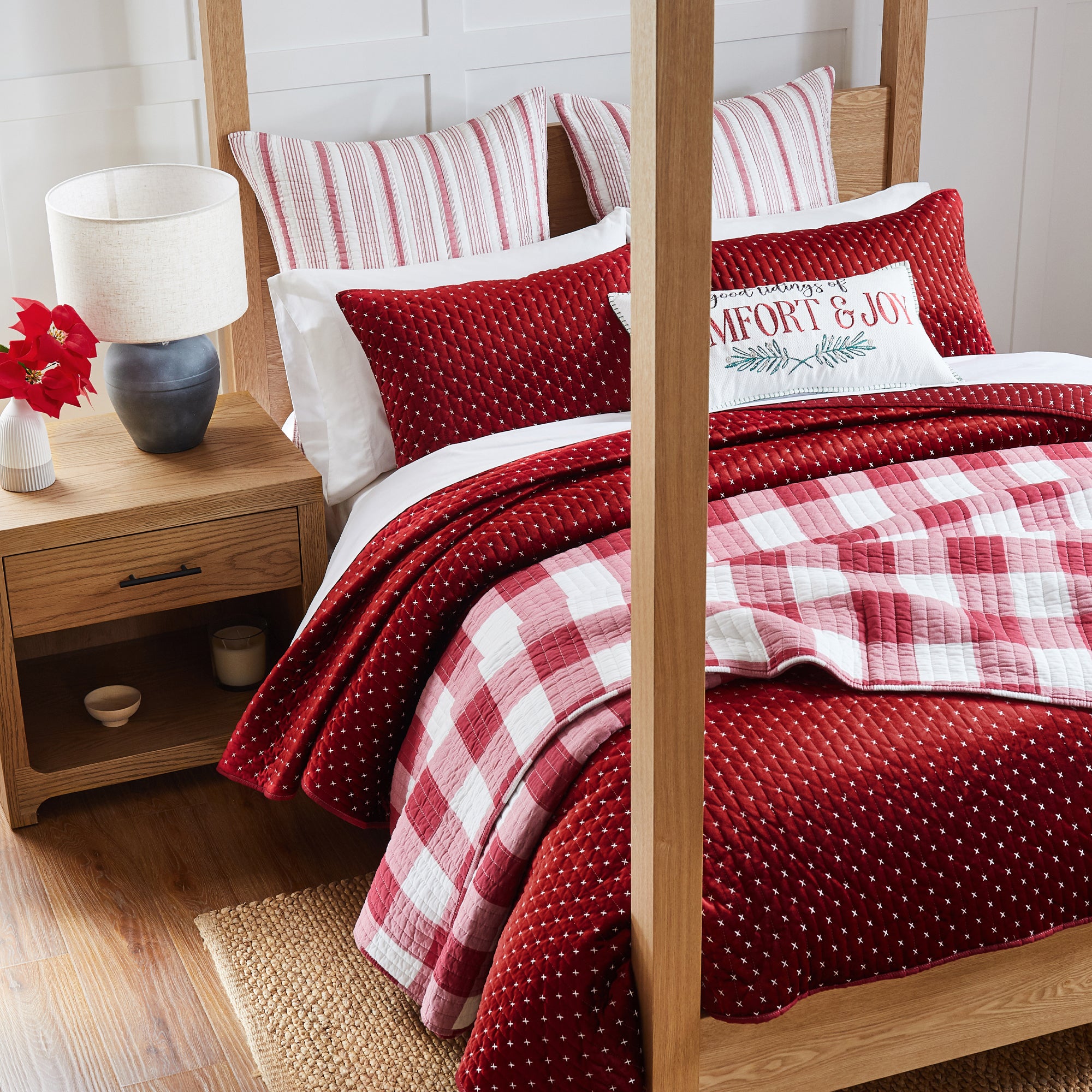 Premium Cross Stitch Quilt Set Kit for Beginners & Adults - Complete DIY Embroidery Supplies with Patterns, Needles & Thread - Perfect for Home Decor, Gifts & Craft Projects