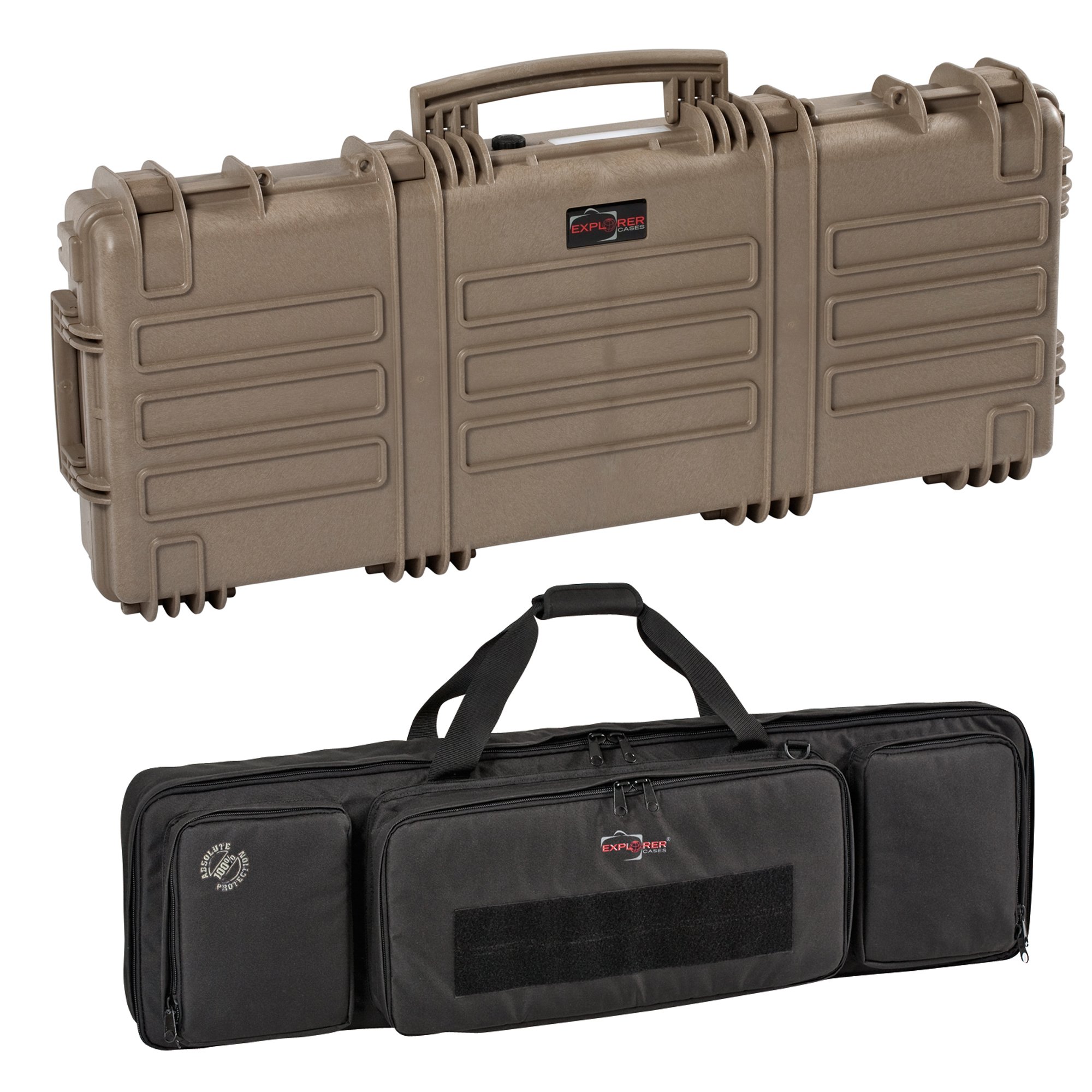 11413 Tactical Gun Case with Padded Interior - Heavy Duty Rifle Bag for Firearm Storage & Transport - Perfect for Hunting, Shooting Range & Outdoor Adventures