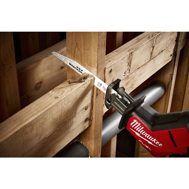 48 00 8706 The Wrecker Multi-Material SAWZALL Reciprocating Saw Blade - 9 Inch, 7/11 TPI, 25-Pack - Perfect for Demolition, Wood Cutting, and Metalworking Projects