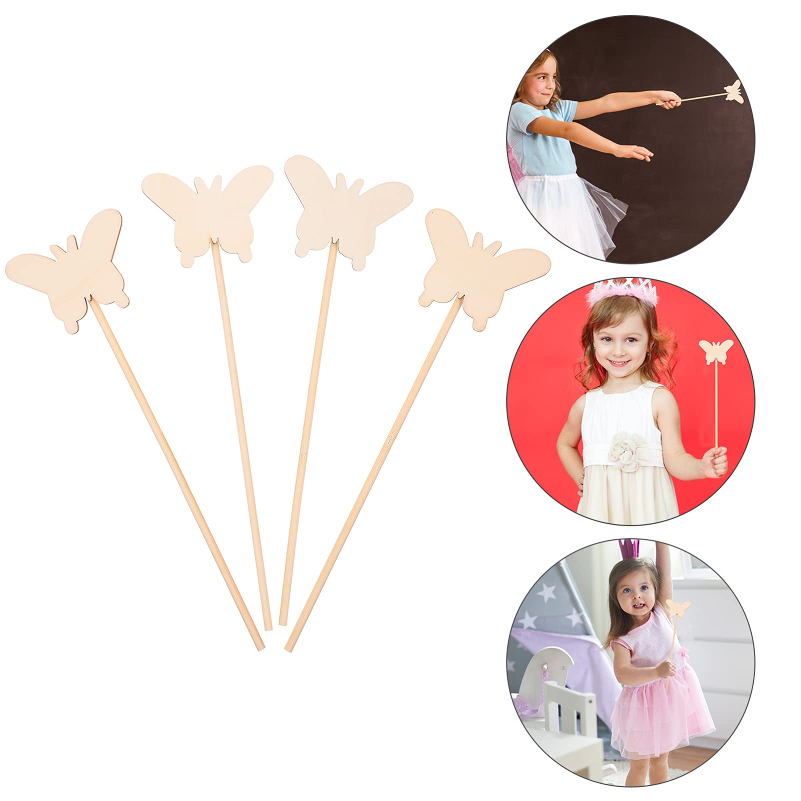 MAGICLULU 10pcs DIY Wooden Graffiti Art Kit for Kids - Painting & Drawing Toys, Fairy Sticks, Coloring Craft Set for Creative Play - Perfect for Birthday Gifts, Classroom Activities & Family Art Projects