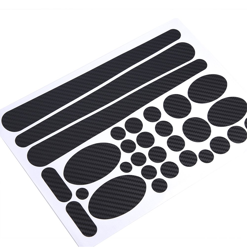Alomejor Bike Frame Protectors - Durable Chainstay Stickers for Mountain Bikes, Road Bikes & BMX - Scratch-Resistant Decal Kit (10-Pack) - Perfect for Trail Riding, Commuting & Bike Maintenance Protection