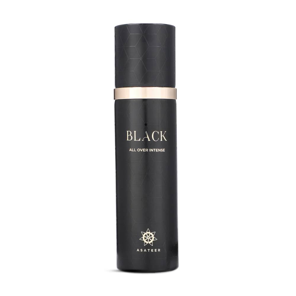 Black All Over Intense Eau de Parfum 75ml - Long-Lasting Luxury Fragrance for Men & Women | Perfect for Date Night, Special Occasions & Everyday Wear