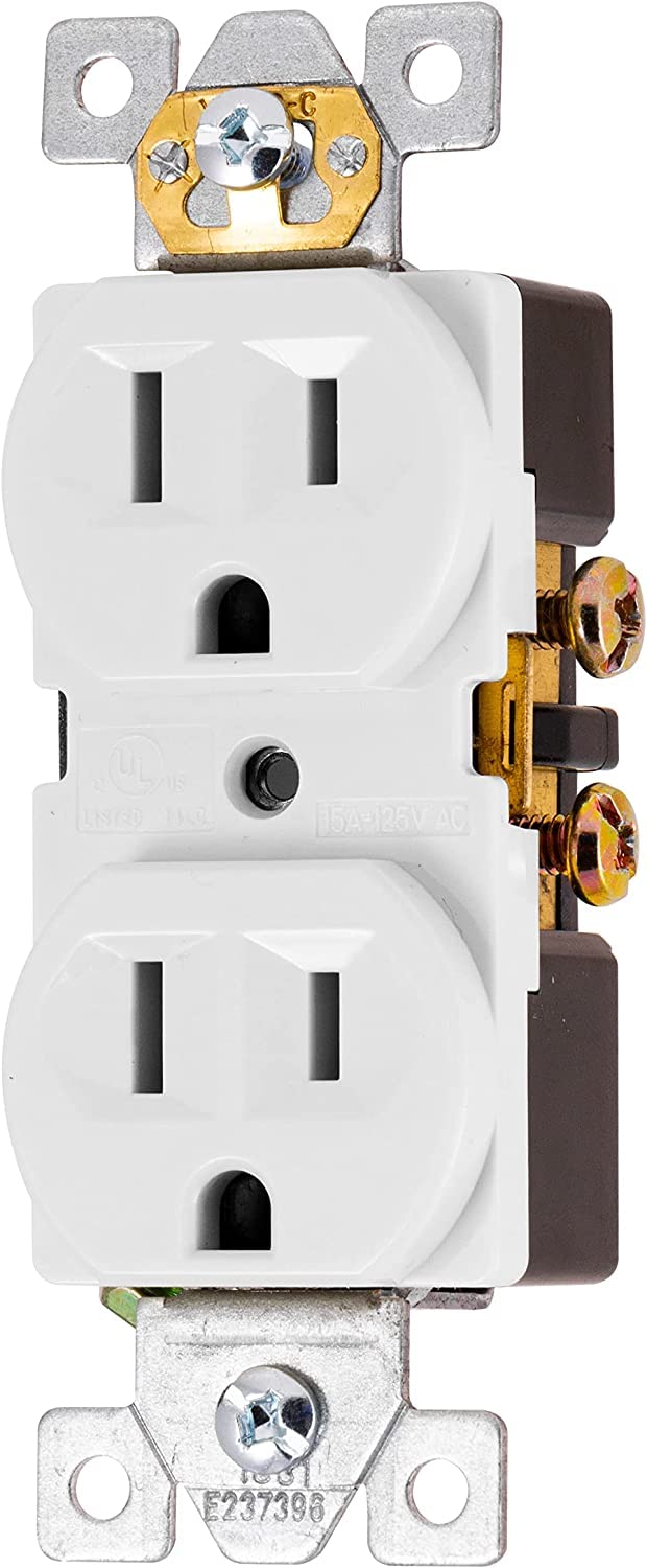 Zeus CCTV Smart Life Wi-Fi Spy Camera - Hidden Security Camera with Power Receptacle (White) - Perfect for Home, Office & Baby Monitoring