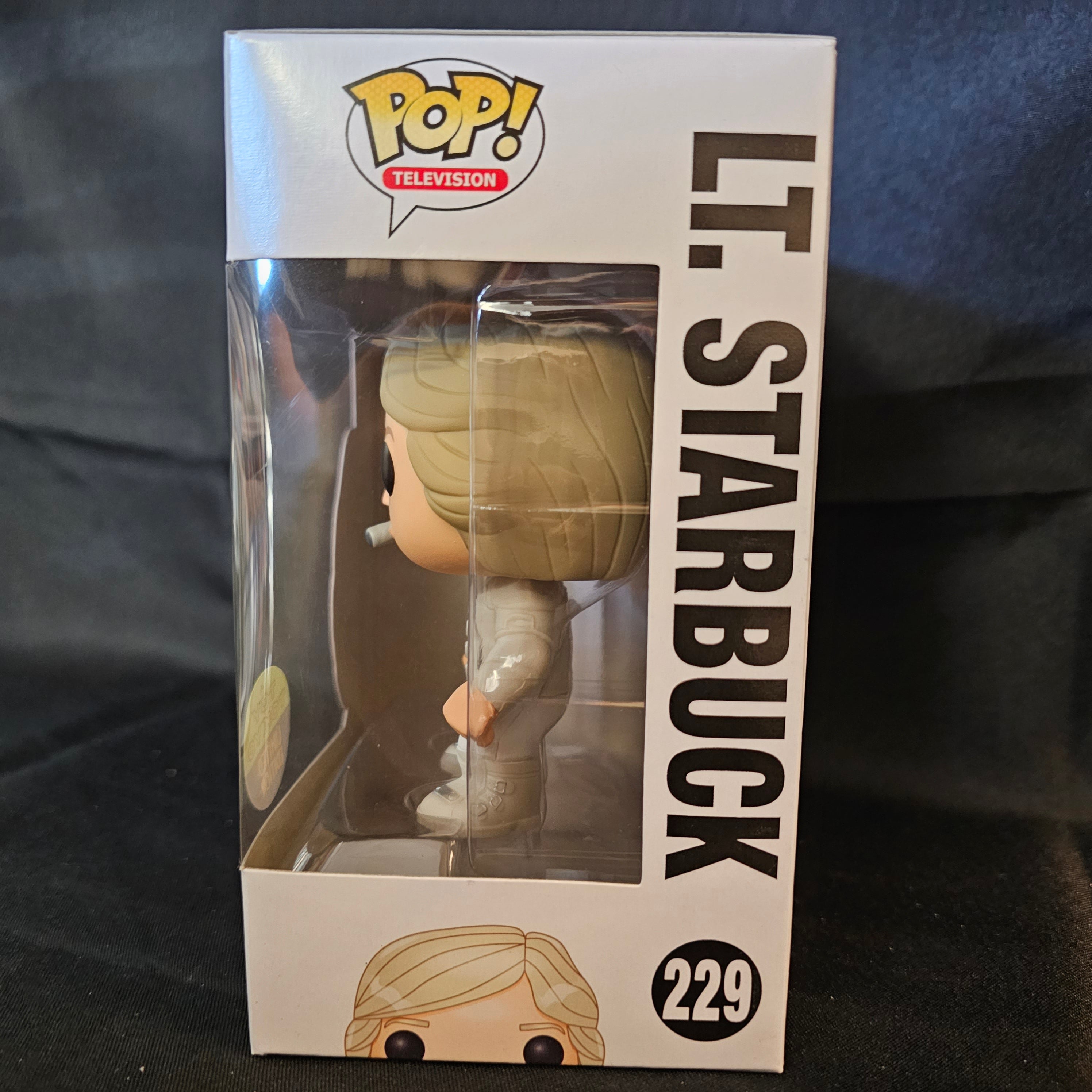 Battlestar Galactica Pop! Vinyl Figure - Lieutenant Starbuck in Terra Uniform | Toy Tokyo Exclusive #229 | Collectible Action Figure for Sci-Fi Fans & TV Show Memorabilia Collectors | Perfect for Display, Gifts & Battlestar Galactica Collections