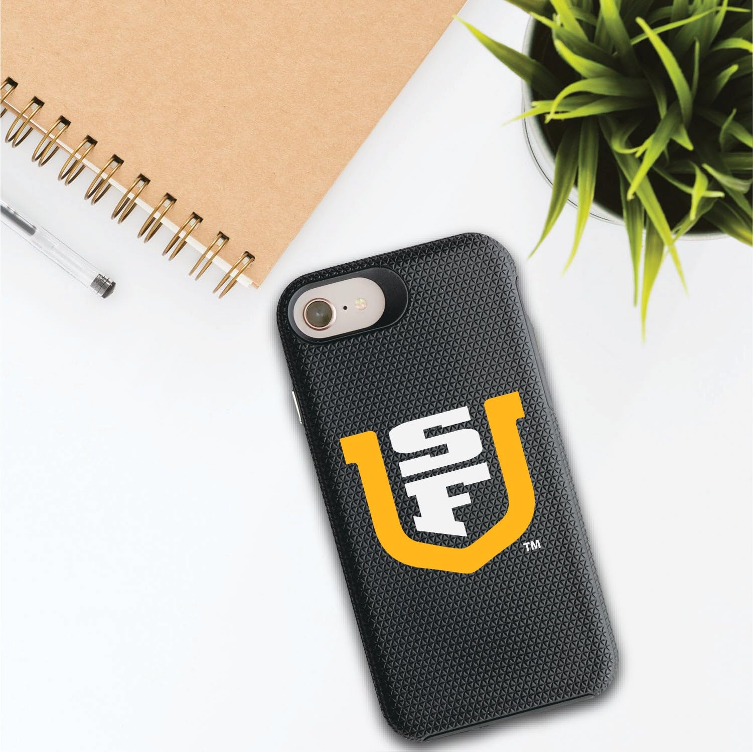 Durable OTM Essentials Shockproof Phone Case for iPhone 11 Pro Max - University of San Francisco Design - Perfect for College Students & Alumni Protection