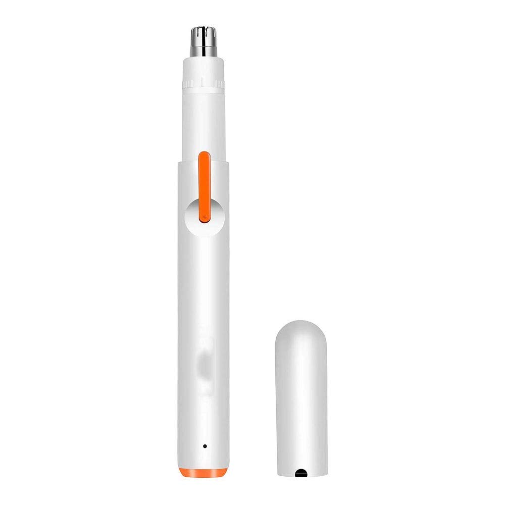 Professional Painless Nose & Ear Hair Trimmer for Men & Women - USB Rechargeable, Waterproof with Dual Edge Blades for Easy Cleaning - Perfect for Travel, Grooming & Personal Care