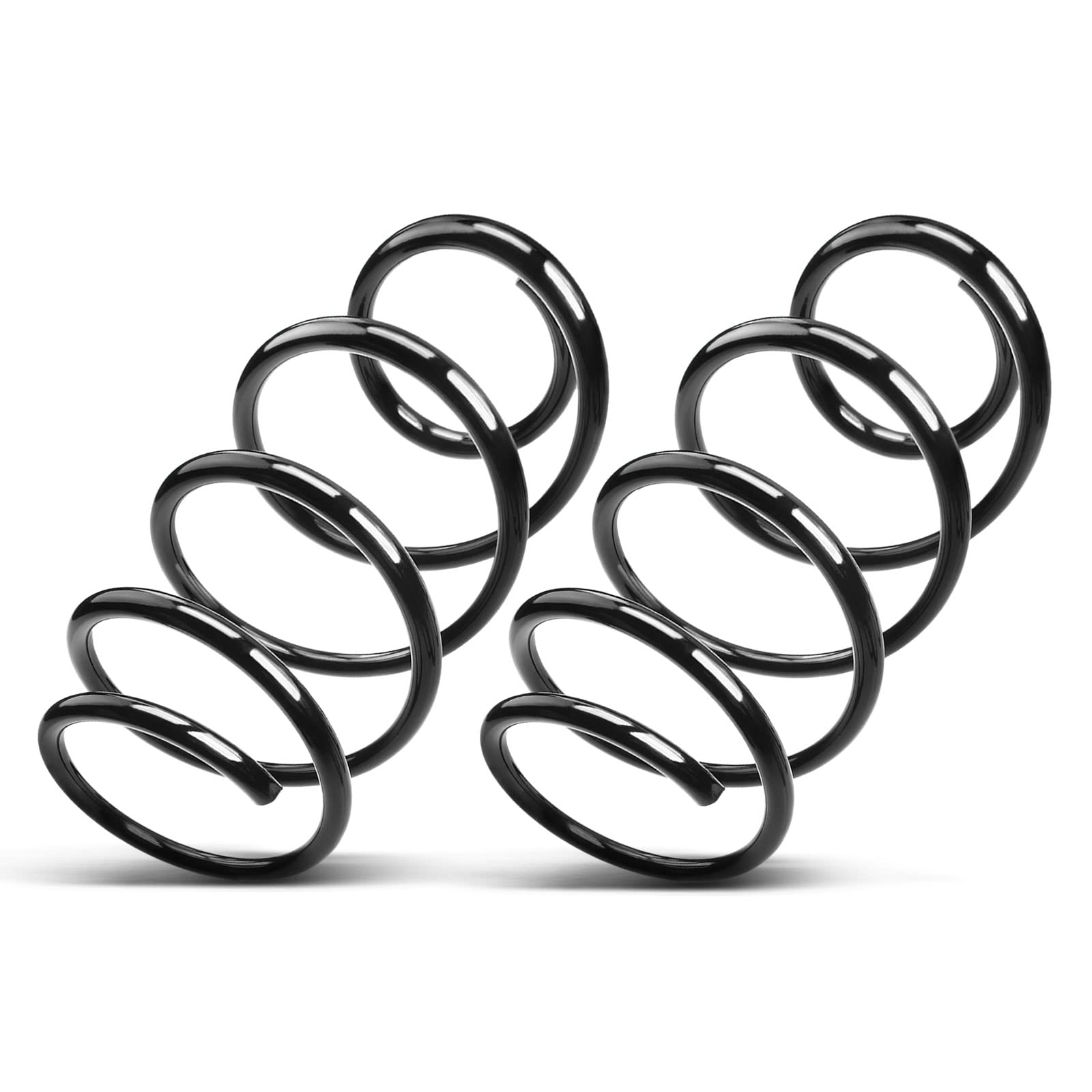 Premium 2-Piece Front Suspension Coil Spring Set for 2001-2003 Dodge Grand Caravan & Chrysler Town & Country - Driver & Passenger Side Replacement (Fits Part# 5006728AB, 5006777AB) - Improve Ride Comfort & Handling for Smoother Driving Experience