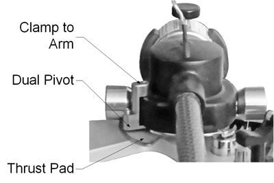 VPI Dual Pivot Assembly Replacement Part for VPI Unipivot Turntables - High Precision Turntable Tonearm Upgrade for Audiophile Vinyl Record Players