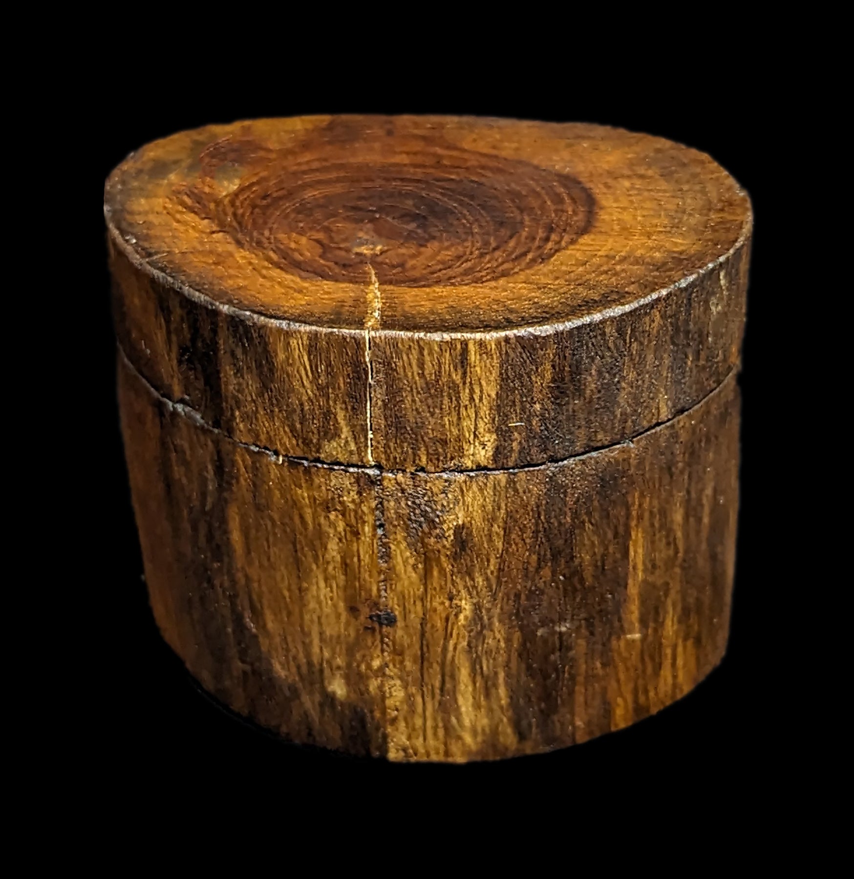 Natural Wood Trunk Box - Rustic Storage Chest for Home Decor, Jewelry & Keepsakes | Perfect for Living Room, Bedroom & Wedding Decor