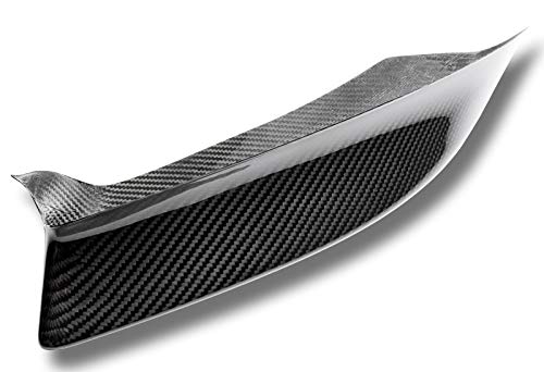 EPARTS 2-Piece Carbon Fiber Front Bumper Lip Spoiler & Splitter - Compatible with 1999-2006 BMW E46 M3 - Enhances Aerodynamics & Style for Street & Track Racing