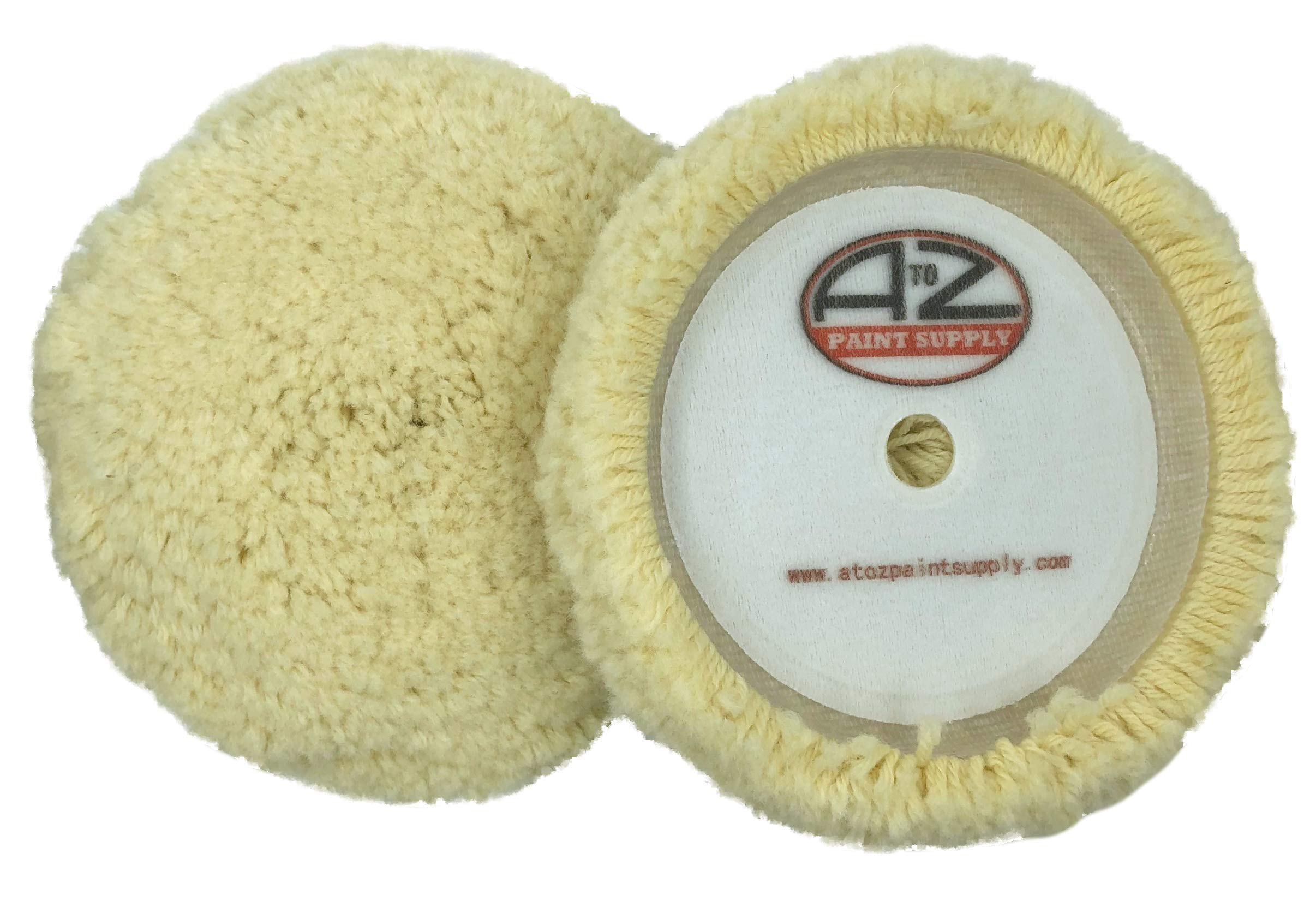 Body Works 7-Inch Wool Buffing Pad - Professional Grade Car Polishing & Detailing Pad for Automotive, Marine & General Use - High-Performance Buffing & Waxing Pad for Cars, Boats & More