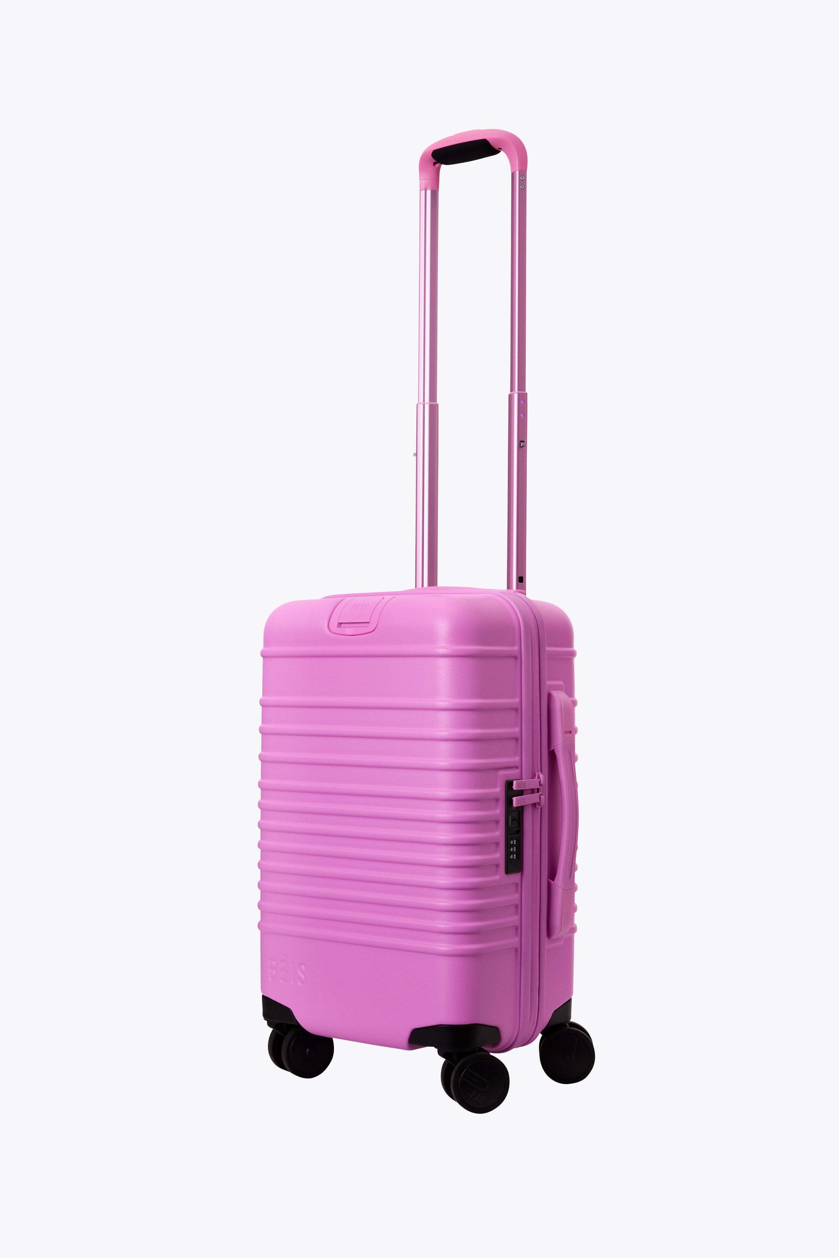 Berry Small Carry On Roller Luggage - Lightweight Compact Suitcase for Air Travel, Weekend Getaways & Business Trips
