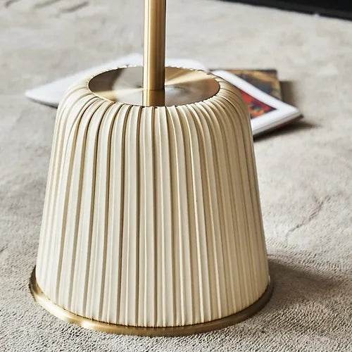 Modern Fluted Side Table - Elegant Wooden Accent Table for Living Room, Bedroom, or Office - Perfect for Home Decor & Small Space Furniture