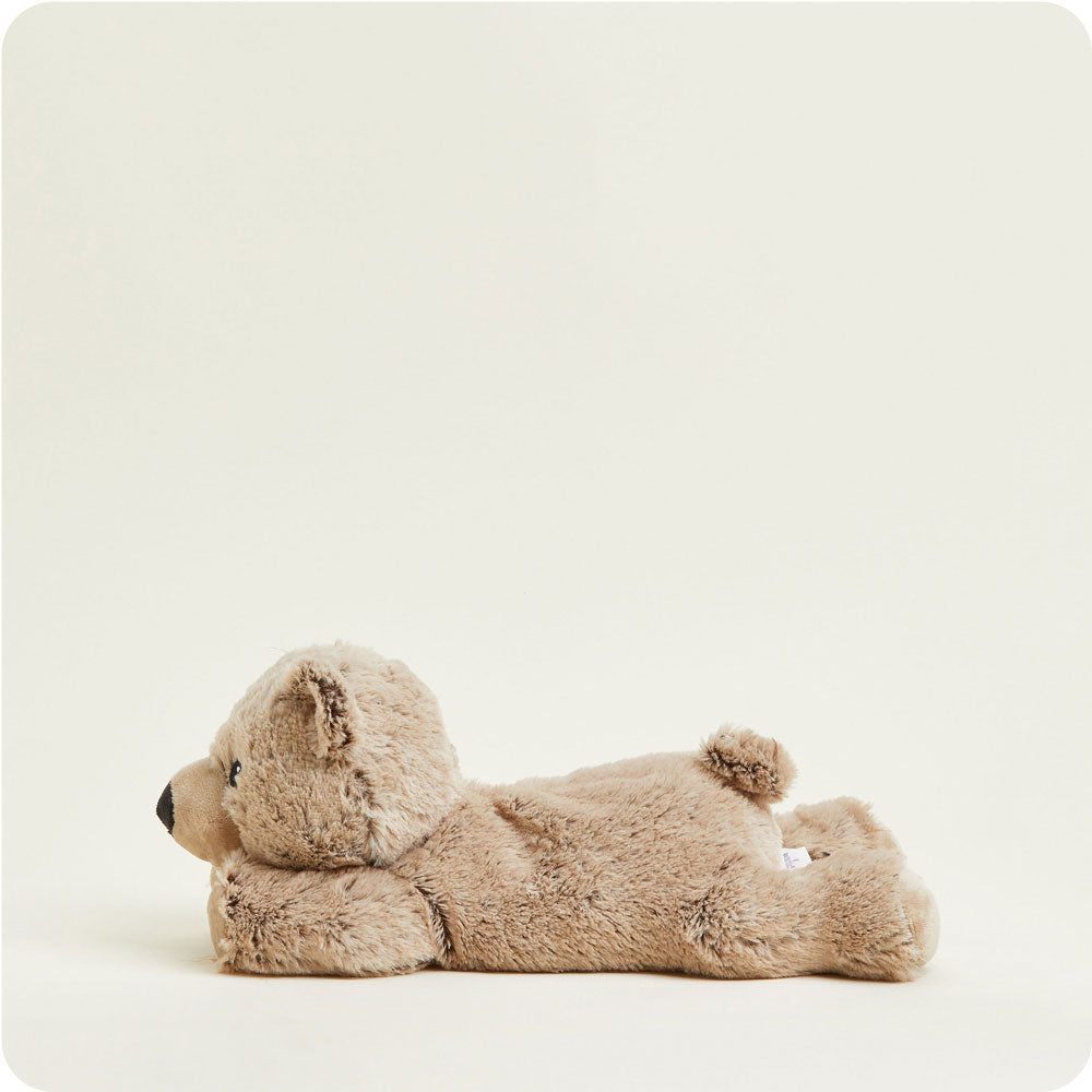 Brown Bear Warmies - Soft Plush Microwaveable Heating Pad for Kids & Adults - Perfect for Relaxation, Stress Relief & Pain Relief - Ideal for Home, Office & Travel Use