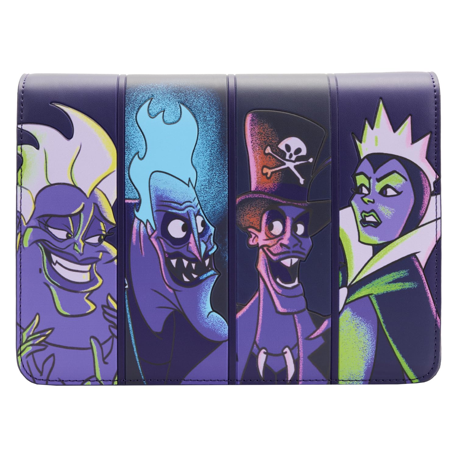 Loungefly Disney Villains in The Dark Crossbody Bag - Stylish & Lightweight Purse for Women, Perfect for Theme Parks, Travel & Everyday Use
