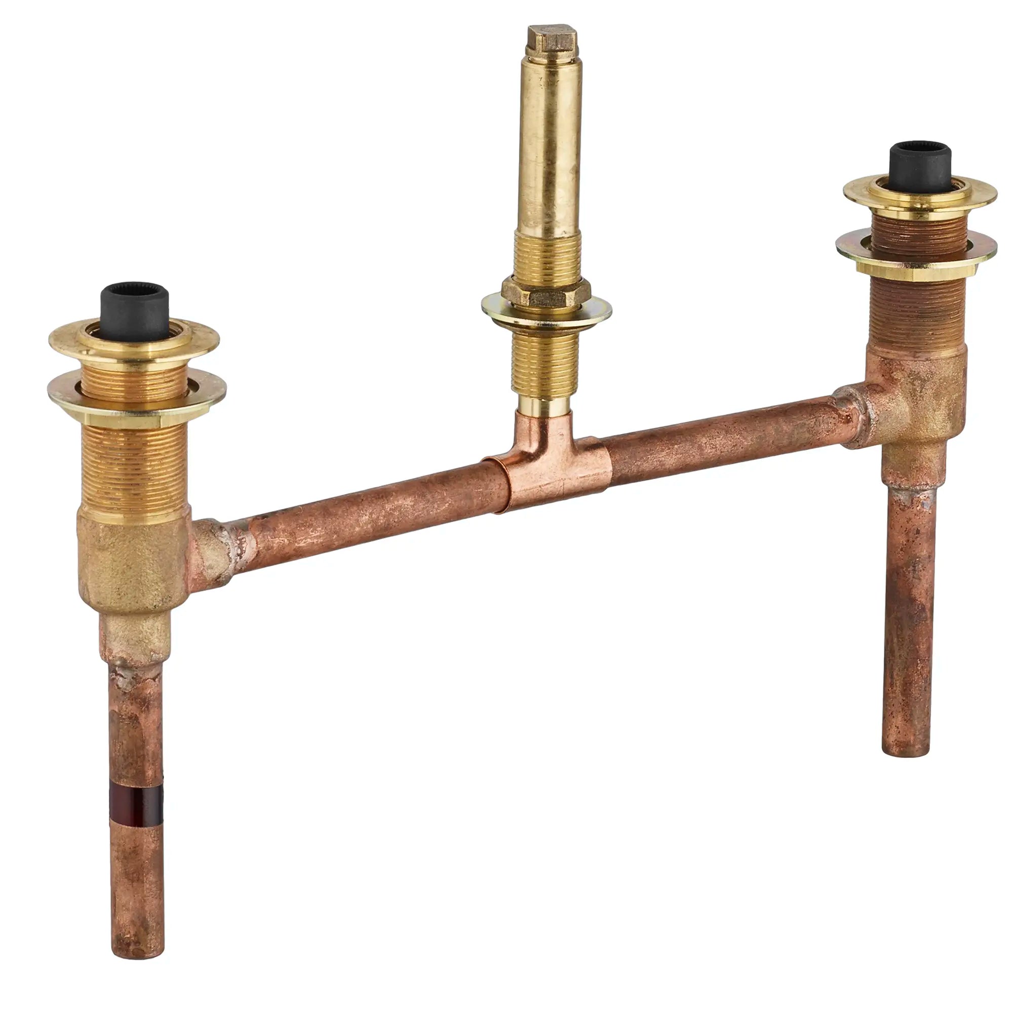 Deck Mount Tub Filler Rough Valve Only - Brass Wall Mounted Bathtub Faucet for Bathroom Renovation - Perfect for Modern and Traditional Bathroom Designs
