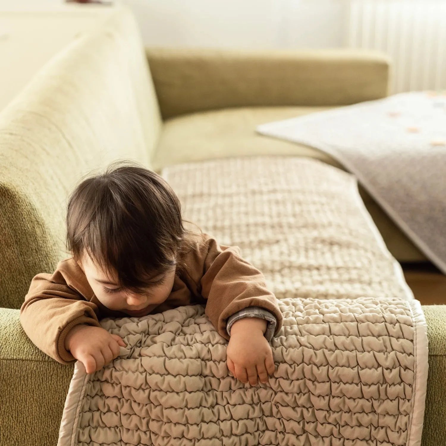 Waterproof Blanket for 3-Seater Sofa - Soft, Durable & Washable - Perfect for Pets, Kids & Spill Protection - Ideal for Living Room, Bedroom & Outdoor Use
