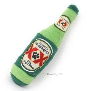 Dog Beer Plush Toy - Cute Stuffed Animal for Pets & Gifts - Perfect for Playtime, Cuddling & Dog Lovers