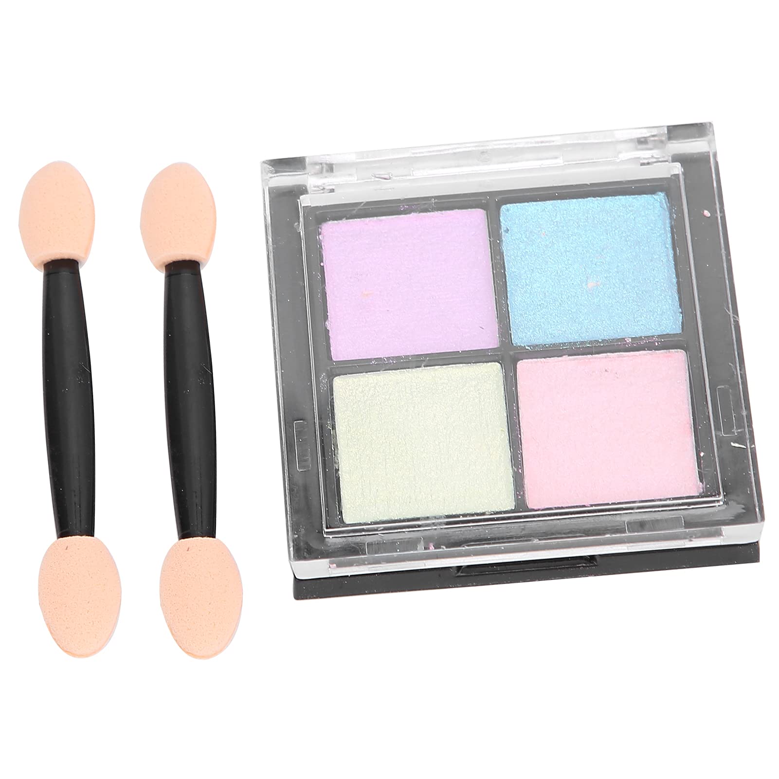Shiny Mirror Effect Nail Art Powder & Resin Powder Brush Set - Professional Nail Art Creation Kit for DIY Manicure, Salon & Home Use (01)