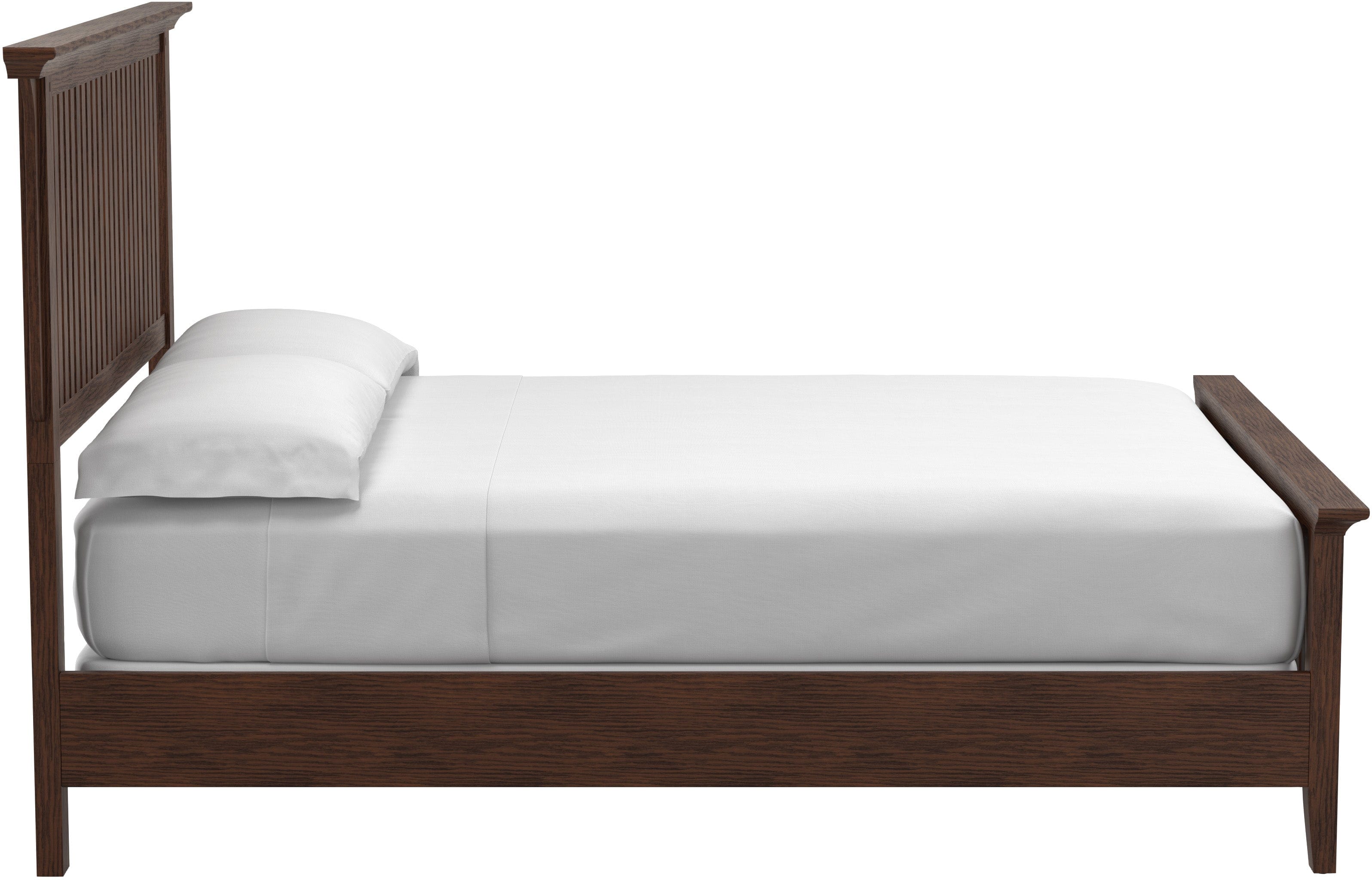 Office Star Modern Mission Queen Bed Set - 3-Piece Bedding Set with Pillow Shams [BP 4201 200K] - Perfect for Guest Rooms, Master Bedrooms & Modern Home Decor