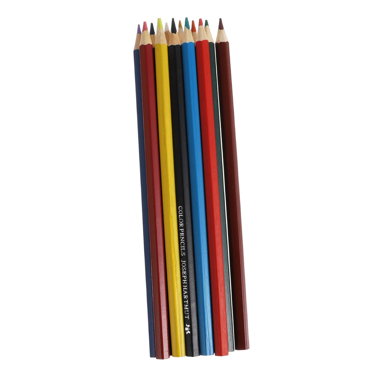 NUOBESTY 12 Colored Pencils Set - Professional Watercolor & Oil Painting Pencils for Artists, Sketching, Coloring Books & Adult Coloring - Premium Basswood Boxed Set for Home, School & Studio Art Projects
