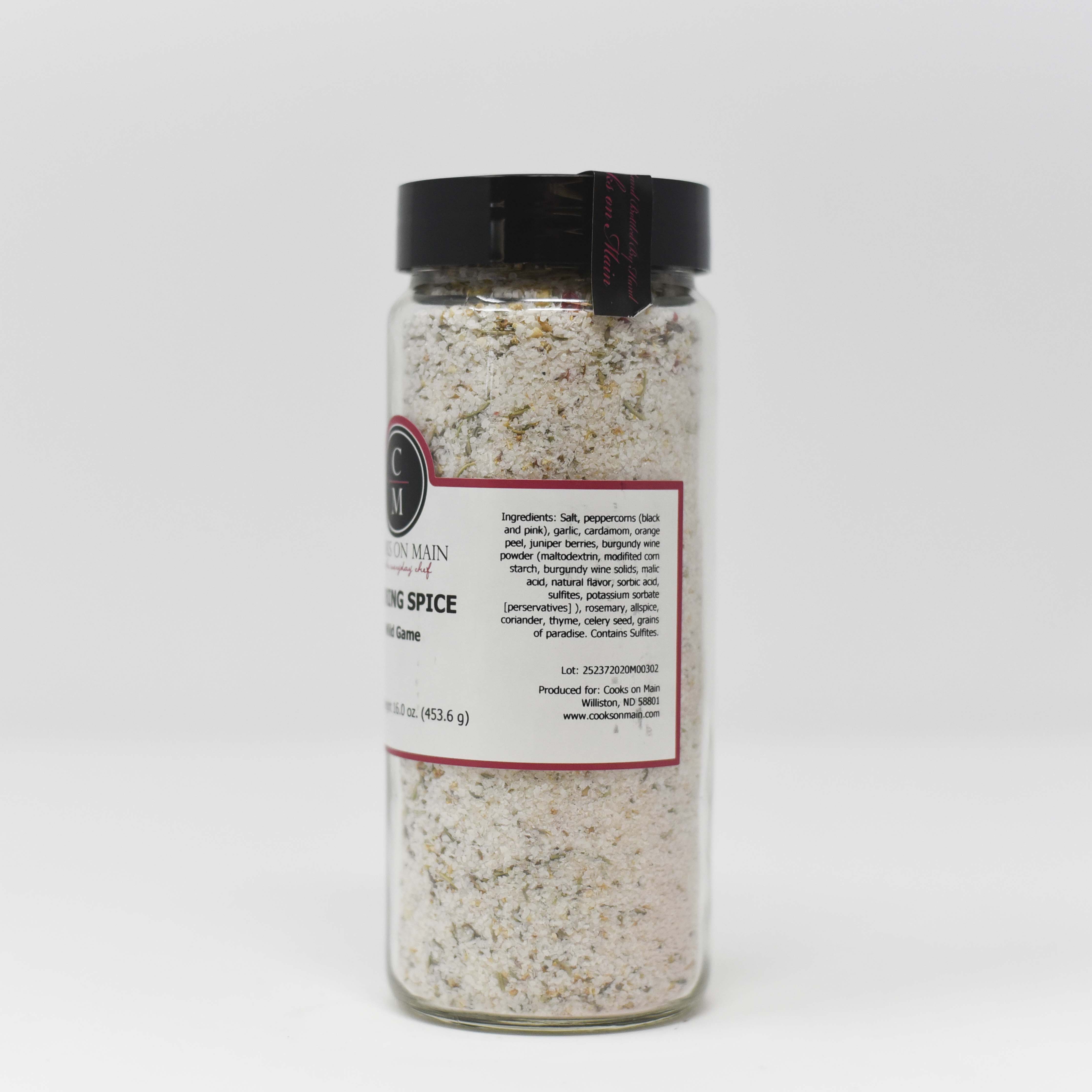 Premium Wild Game Brining Spice Mix - Enhance Flavor for Venison, Duck & Turkey - Perfect for Marinating, Smoking & Grilling at Home or Camping
