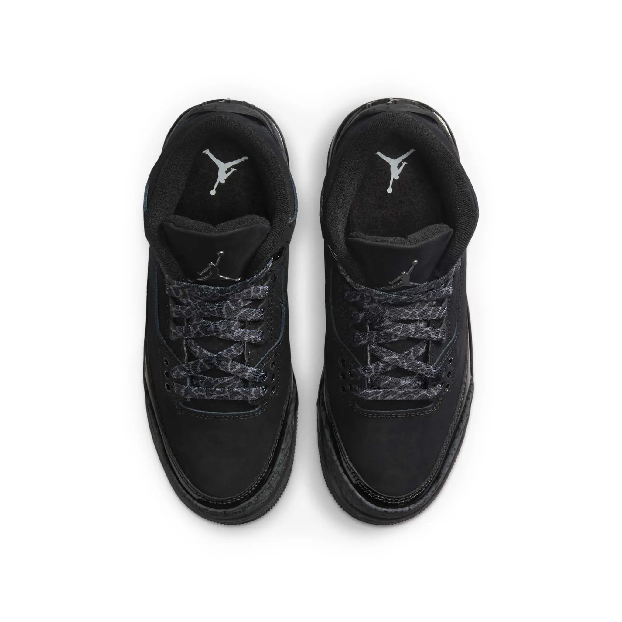 Air Jordan 3 Retro Black Cat (2025) GS - Men's/Women's Basketball Shoes for Court & Street Style - Perfect for Sneaker Collectors & Basketball Players