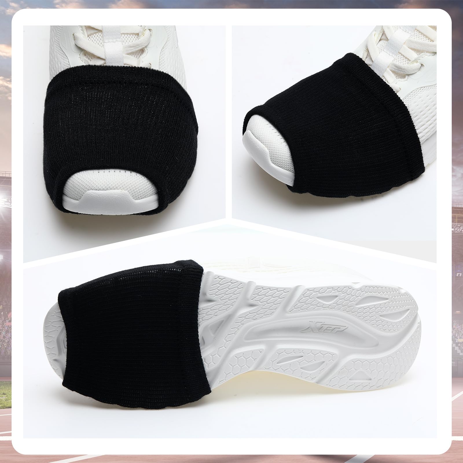 Haysandy 8 Pairs Non-Slip Dance Shoe Covers for Women - Breathable Over Shoes Socks for Ballet, Jazz, Ballroom & Latin Dancing - Perfect for Dance Practice, Performances & Studio Classes
