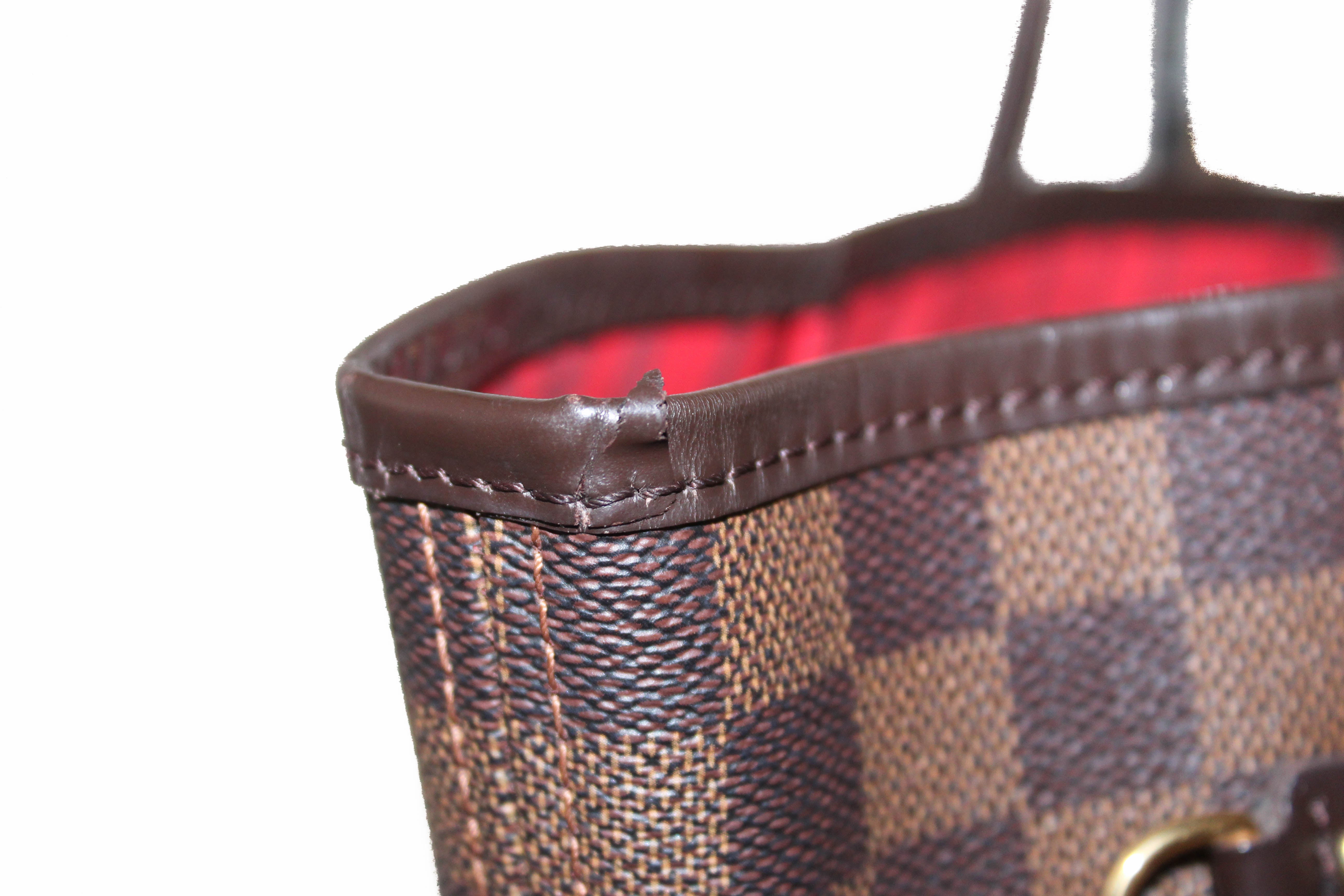 Authentic Louis Vuitton Damier Ebene Neverfull MM Tote Shoulder Bag - Luxury Designer Handbag for Women, Perfect for Work, Travel & Everyday Use