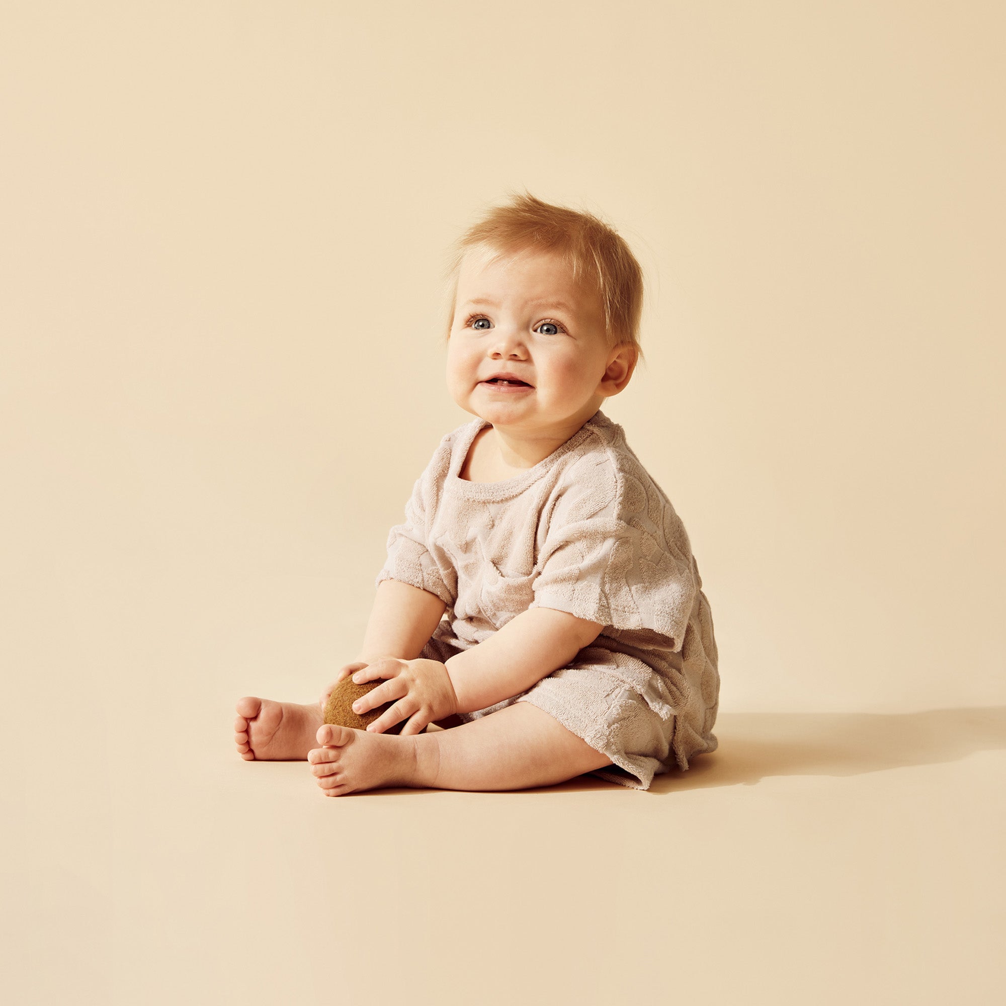 Pattern Play Organic Terry Shorts for Babies & Toddlers - Soft Cotton Shorts for Playtime, Daycare & Summer Outfits