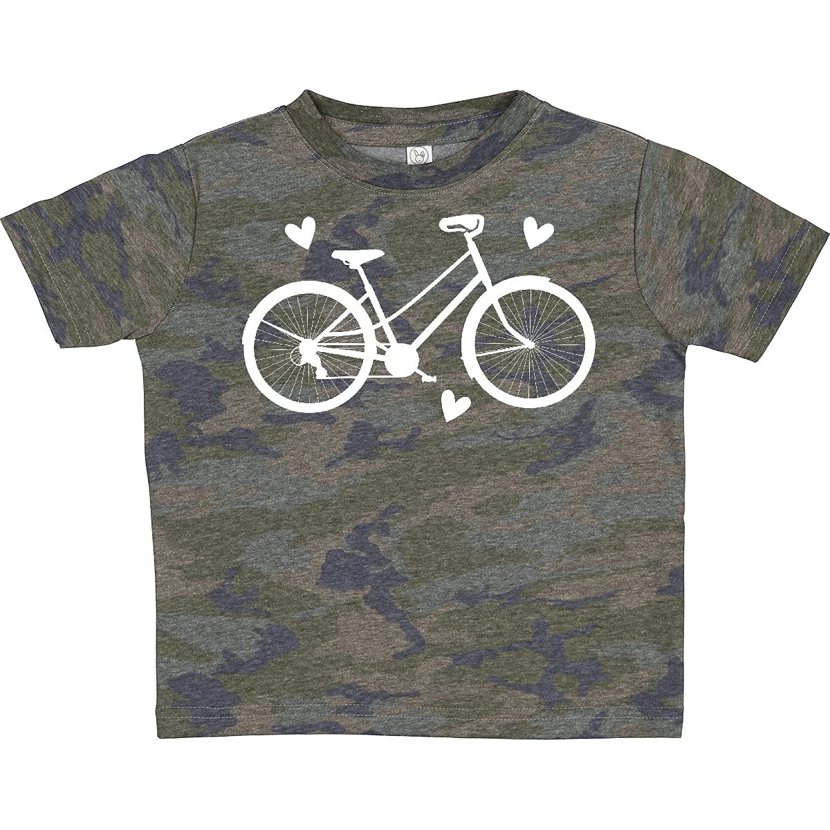Inktastic Bicycle Cycling Bike Lover Toddler T-Shirt - Cute Casual Cotton Tee for Kids & Toddlers - Perfect for Bike Rides, Playdates & Outdoor Adventures