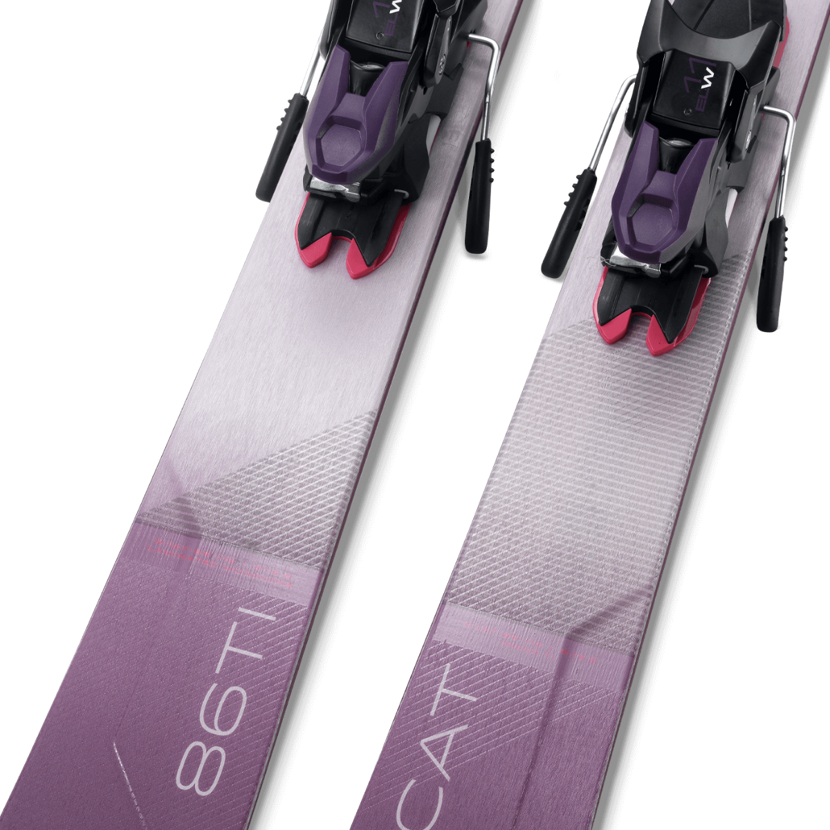 Elan WILDCAT 86 TI PS Ski with ELW 11.0 DB303020 Bindings 2025 - All-Mountain Performance for Powder, Groomers & Backcountry Adventures