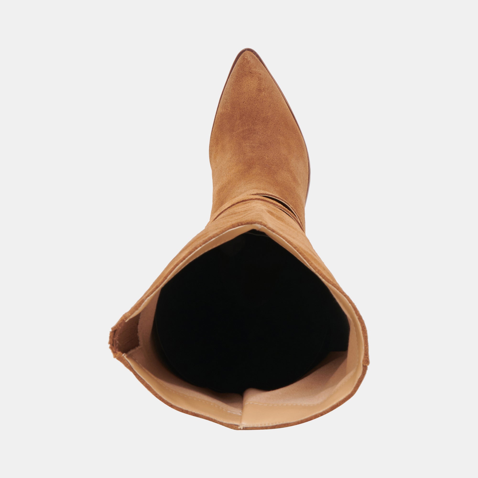 TYRONE Wide Calf Boots for Women - Brown Suede Leather Ankle Boots with Comfortable Fit | Perfect for Fall, Winter & Casual Outfits