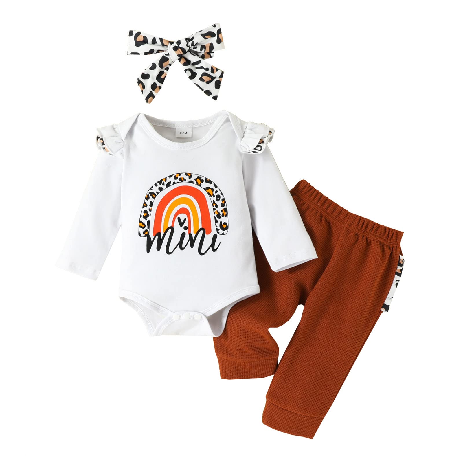 Baby Girls' 6-9 Months Ribbed Long Sleeve Romper Tops & Soft Blankets Set - Cute Infant Outfits for Playtime, Photo Shoots & Nursery Comfort