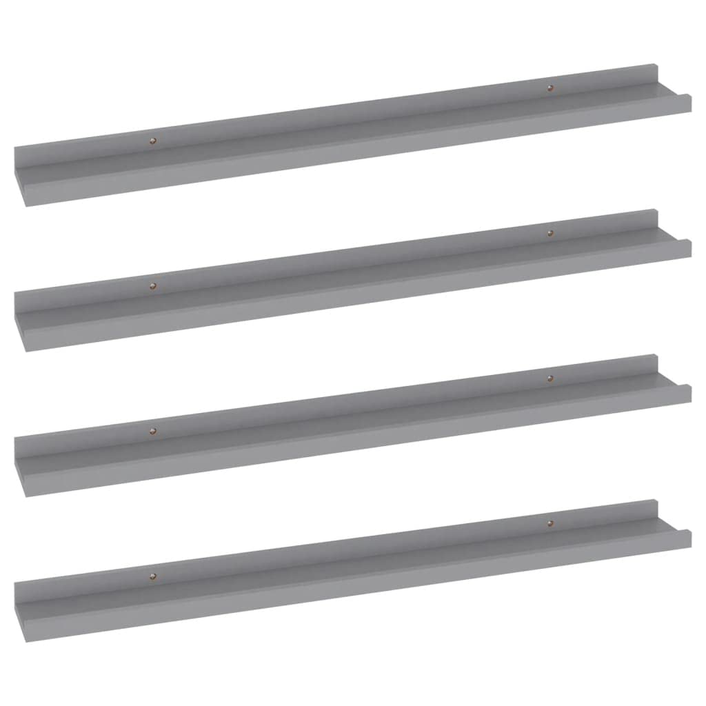 4-Pack Floating Wall Shelves Set - 31.5