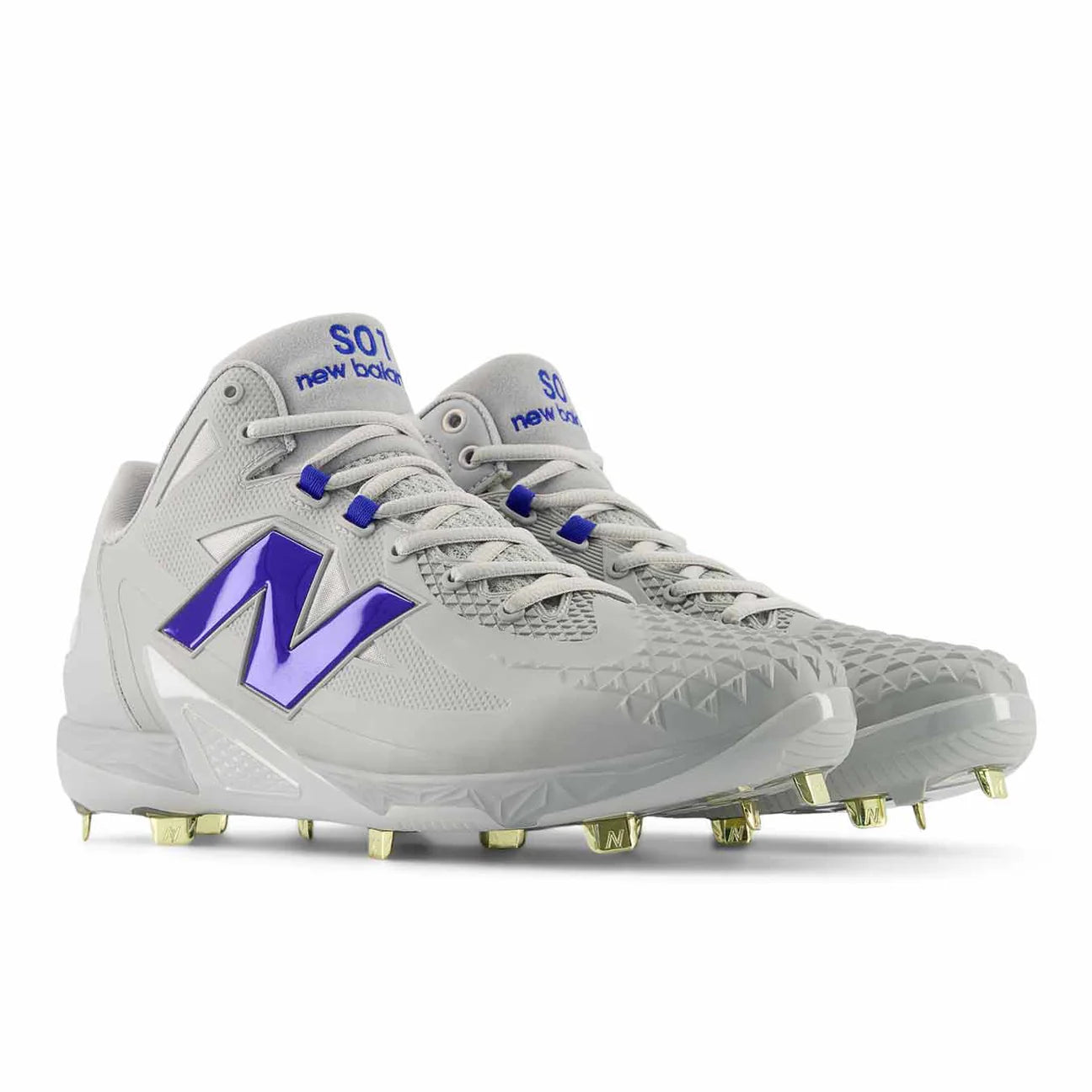 New Balance FuelCell Ohtani 1 Metal Baseball Cleats - Grey - Lightweight Performance Shoes for Baseball Players | Perfect for Training & Games