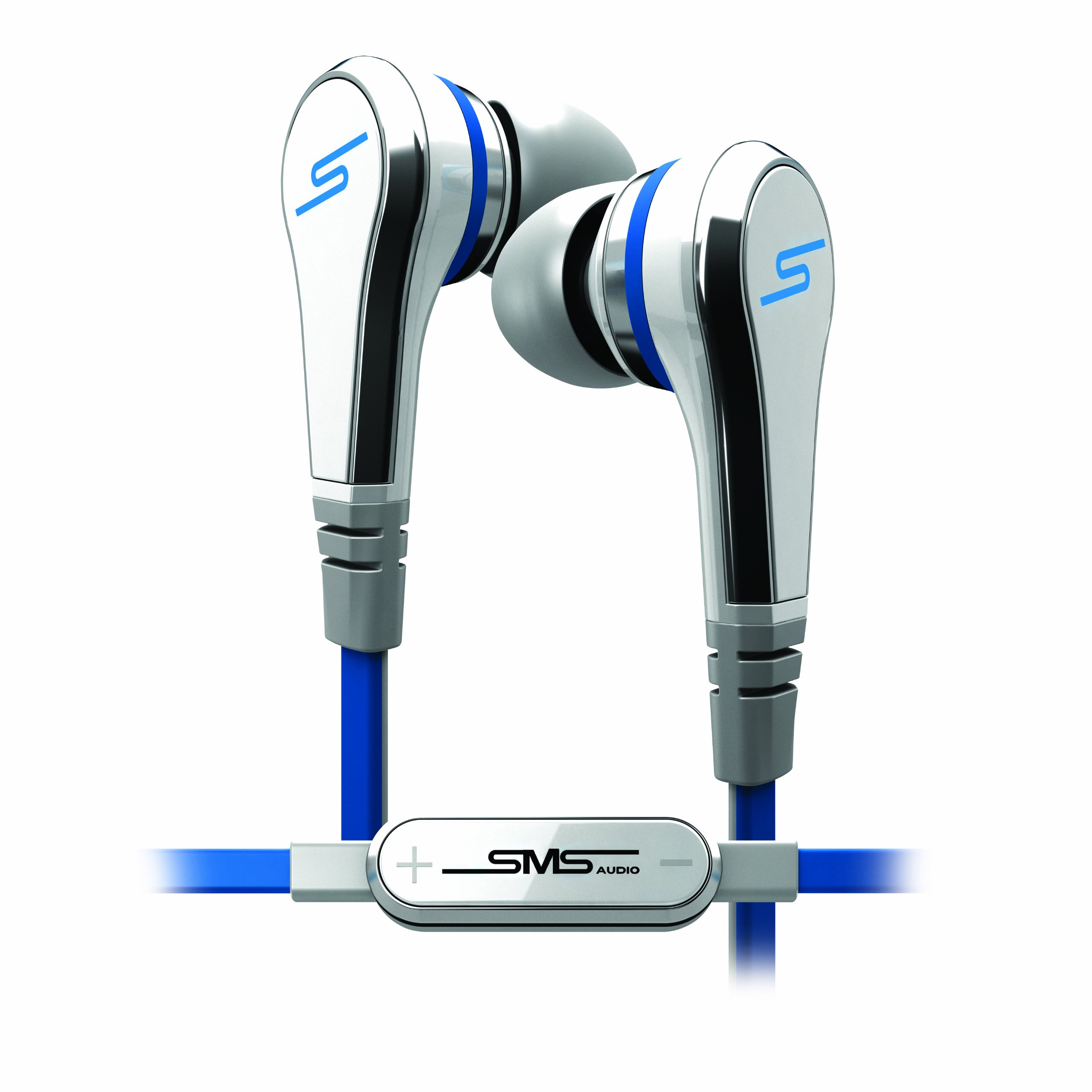 50 Cent Audio Street In-Ear Headphones - White Noise Isolating Earbuds for Gym, Running & Commuting