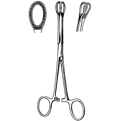 Ballenger Sponge Forceps 7