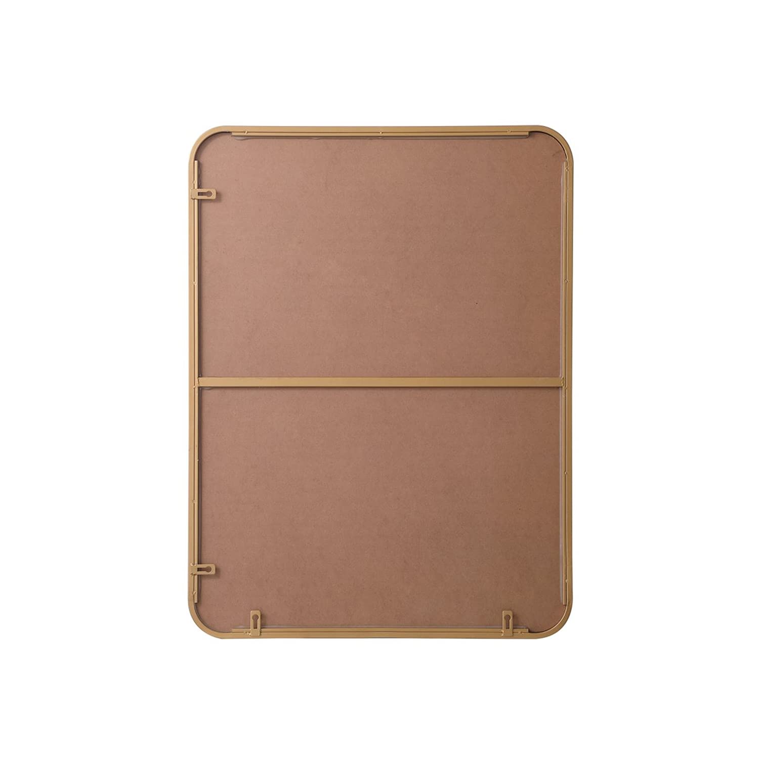 Elegant Brass Metal Mirror 24x32 - Home & Office Decor