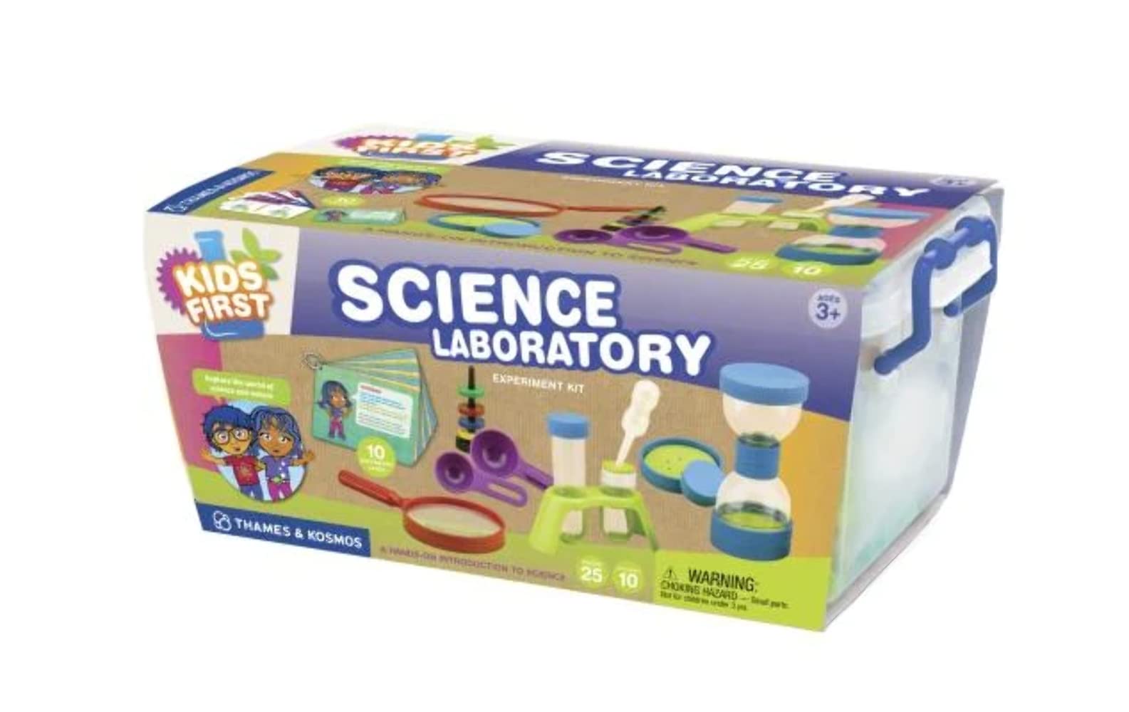 Kids First Science Laboratory Kit - STEM Educational Toys for Children Ages 5-10 | Fun Science Experiments & Learning Activities | Perfect for Home, Classroom & Birthday Gifts